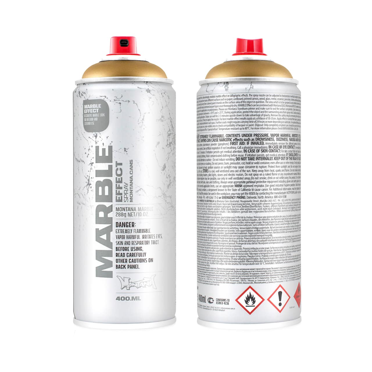 Montana&#x2122; Cans Marble Effect Spray Paint, 400mL